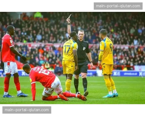 冲突瞬间：富勒姆与谢菲联球员在中场发生大规模推搡，主裁出示三张黄牌